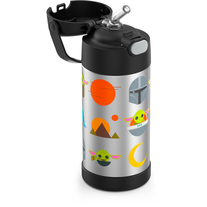 12oz FUNTAINER® WATER BOTTLE THE MANDALORIAN™ - Image 6