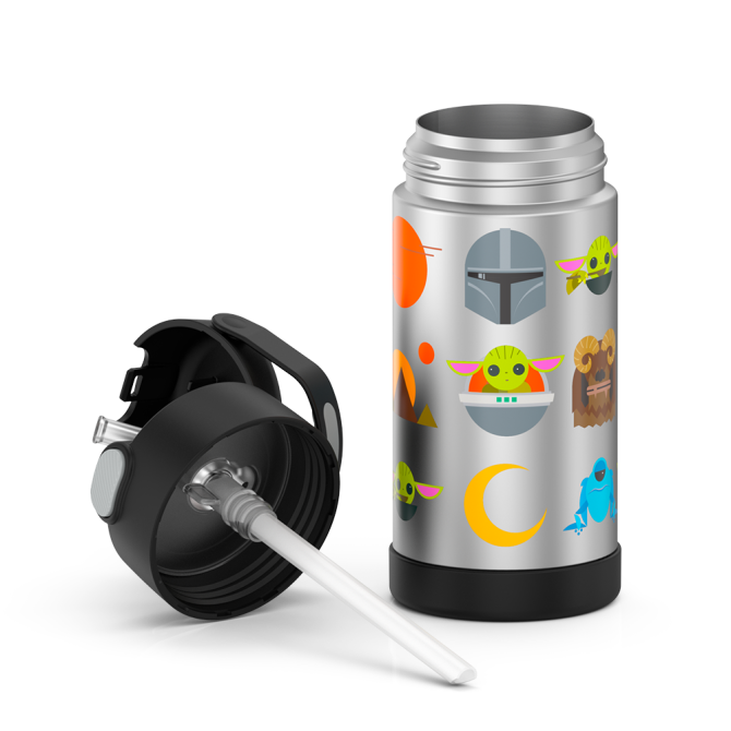 12oz FUNTAINER® WATER BOTTLE THE MANDALORIAN™ - Image 8