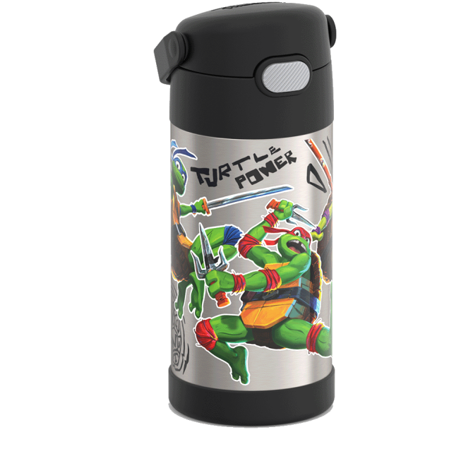 12oz FUNTAINER® WATER BOTTLE TEENAGE MUTANT NINJA TURTLES - Image 3