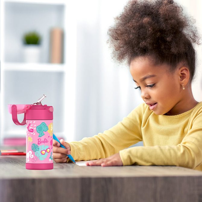 12oz FUNTAINER® WATER BOTTLE BARBIE™ - Image 4