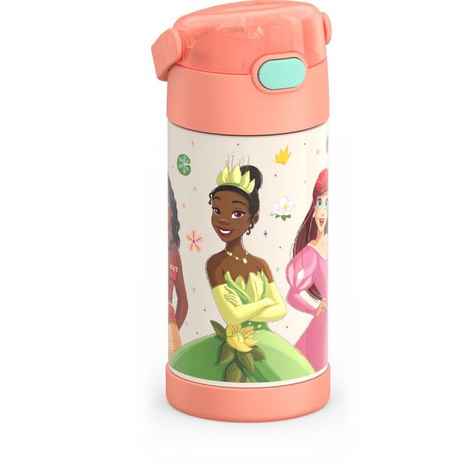 12oz FUNTAINER® WATER BOTTLE DISNEY PRINCESS - Image 3