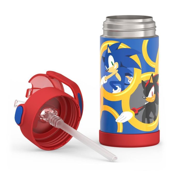 12oz FUNTAINER® WATER BOTTLE SONIC THE HEDGEHOG™ - Image 7