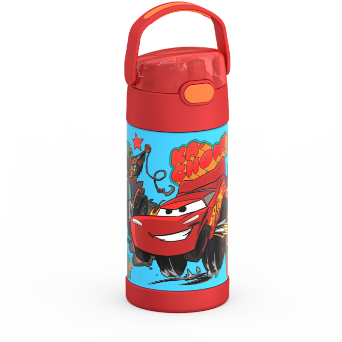 12oz FUNTAINER® WATER BOTTLE DISNEY AND PIXAR CARS - Image 4