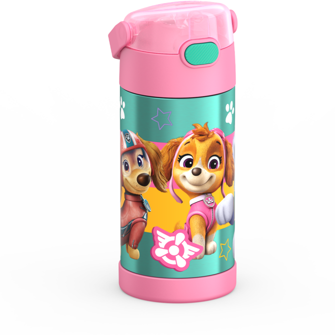 12oz FUNTAINER® WATER BOTTLE PAW PATROL GIRL - Image 2