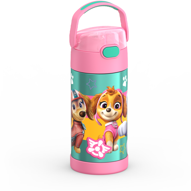 12oz FUNTAINER® WATER BOTTLE PAW PATROL GIRL - Image 4