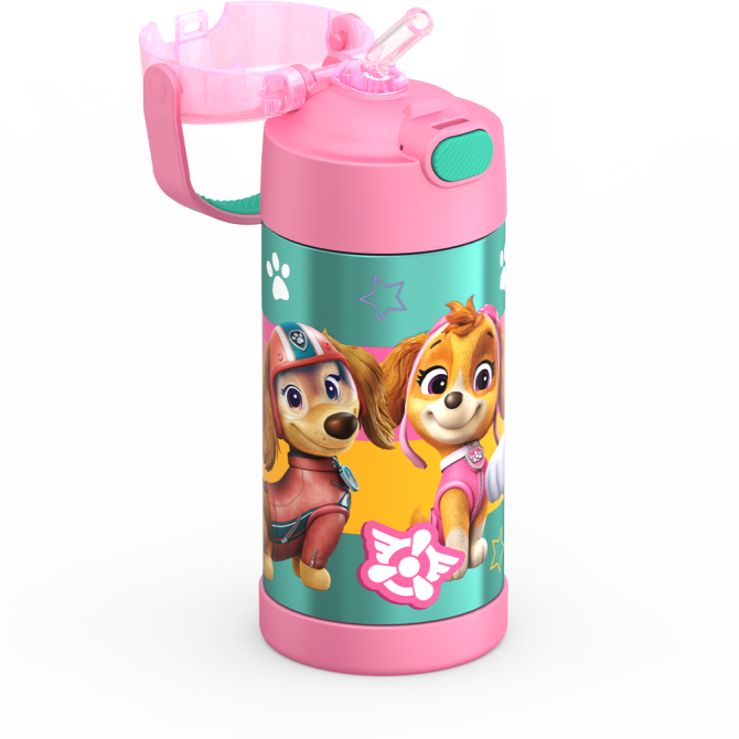 12oz FUNTAINER® WATER BOTTLE PAW PATROL GIRL - Image 8