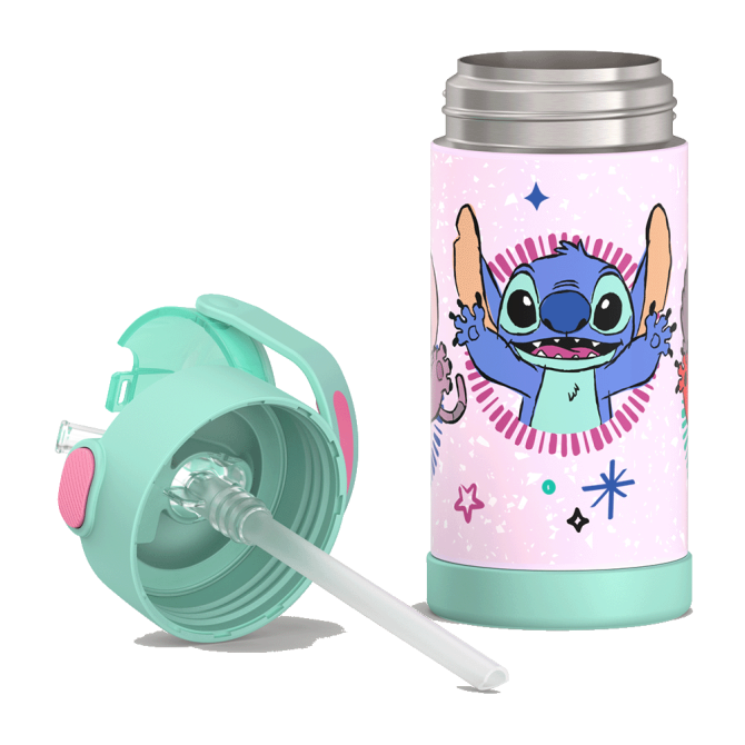 12oz FUNTAINER® WATER BOTTLE DISNEY STITCH - Image 7