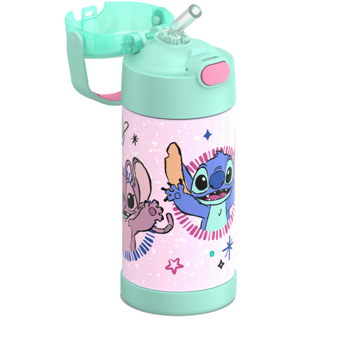 12oz FUNTAINER® WATER BOTTLE DISNEY STITCH - Image 8