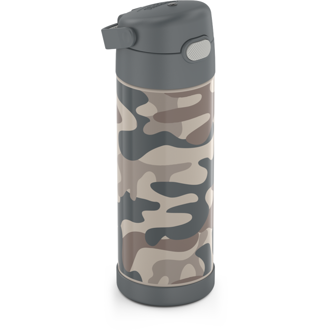 16oz FUNTAINER® WATER BOTTLE PATTERNS - GALAXY TEAL - Image 5
