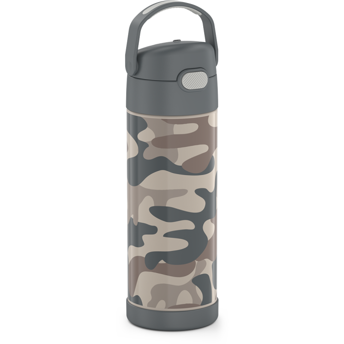 16oz FUNTAINER® WATER BOTTLE PATTERNS - GALAXY TEAL - Image 7