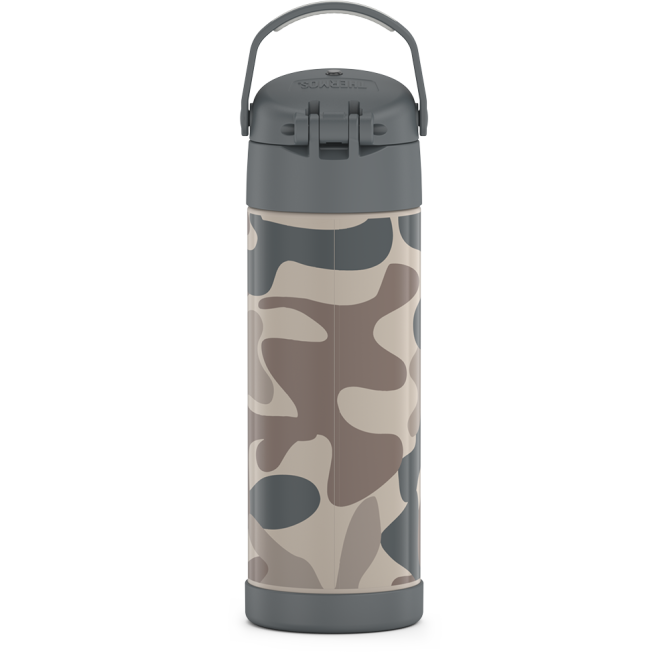 16oz FUNTAINER® WATER BOTTLE PATTERNS - GALAXY TEAL - Image 6