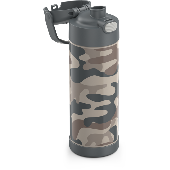 16oz FUNTAINER® WATER BOTTLE PATTERNS - GALAXY TEAL - Image 8