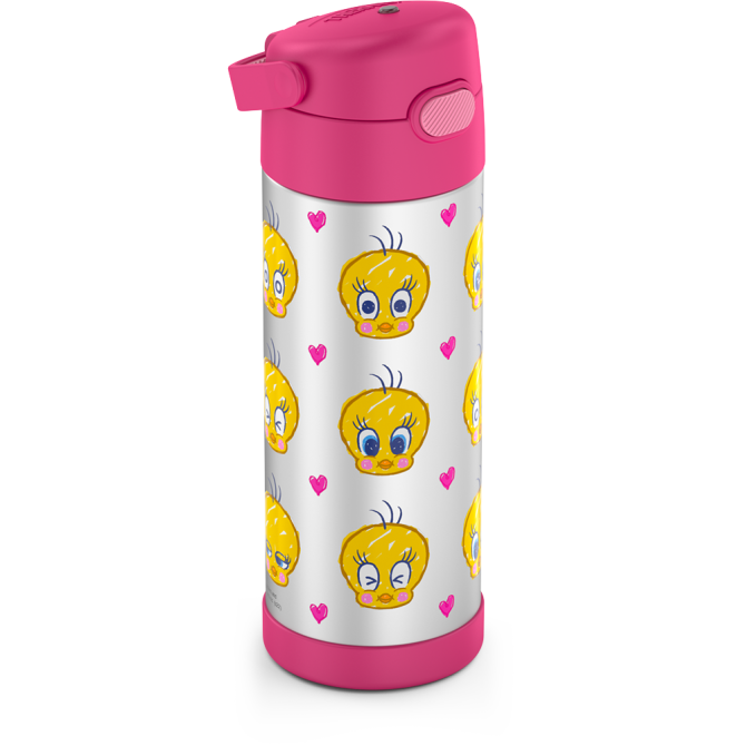 16oz FUNTAINER® WATER BOTTLE TWEETY BIRD™ - Image 5