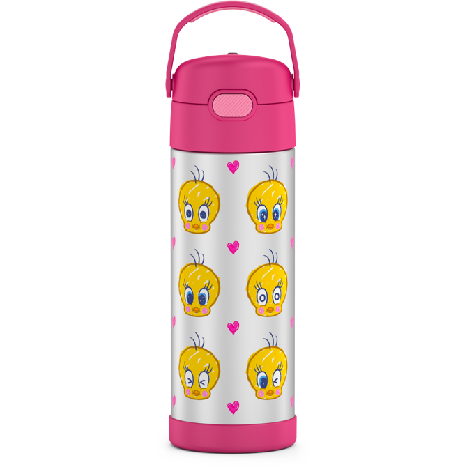 16oz FUNTAINER® WATER BOTTLE TWEETY BIRD™ - Image 3