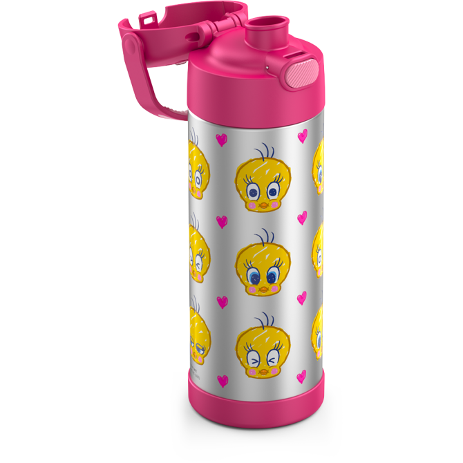 16oz FUNTAINER® WATER BOTTLE TWEETY BIRD™ - Image 4