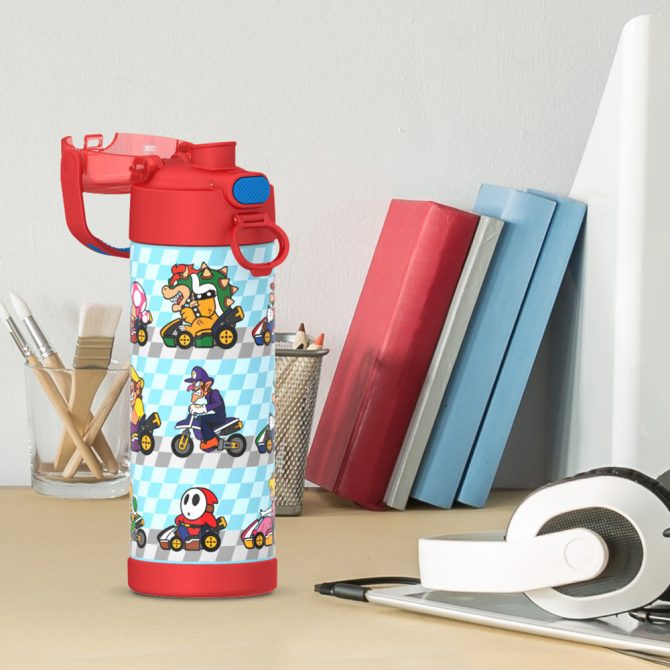16oz FUNTAINER® WATER BOTTLE MARIO KART™ - Image 4