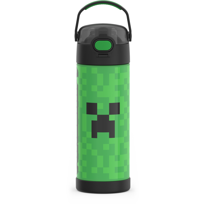 16oz FUNTAINER® WATER BOTTLE MINECRAFT - Image 2