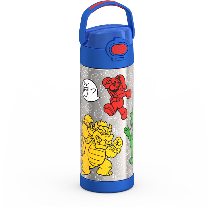 16oz FUNTAINER® WATER BOTTLE MARIO KART™ - Image 2