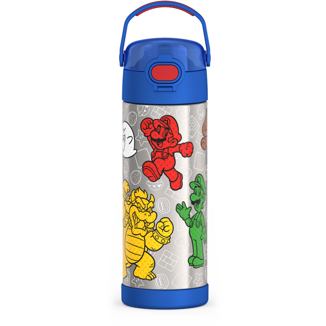 16oz FUNTAINER® WATER BOTTLE MARIO KART™ - Image 4