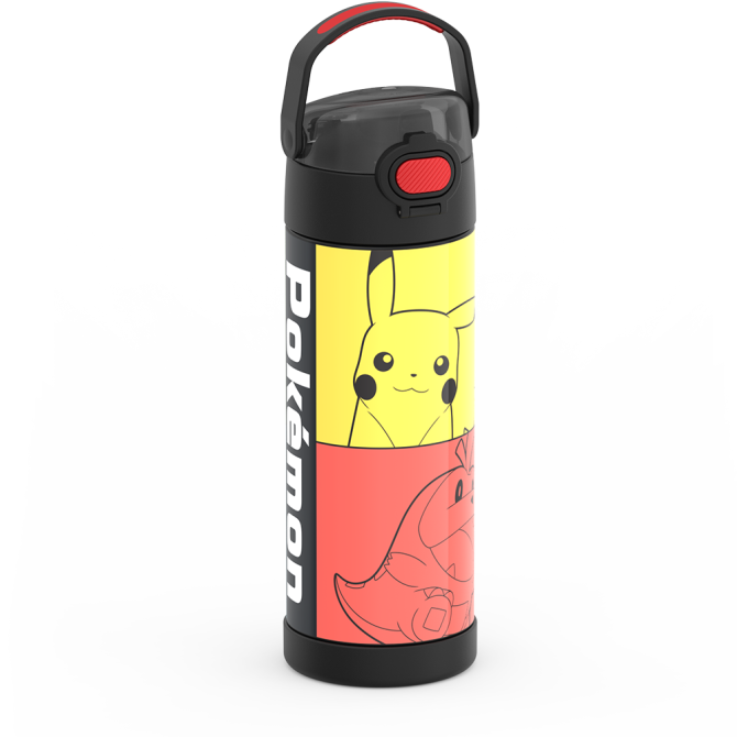 16oz FUNTAINER® WATER BOTTLE POKÉMON - Image 2
