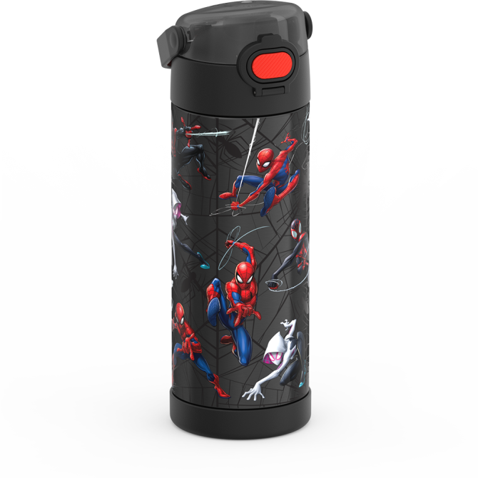 16oz FUNTAINER® WATER BOTTLE SPIDER-MAN - Image 2