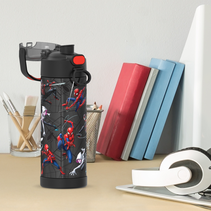 16oz FUNTAINER® WATER BOTTLE SPIDER-MAN - Image 8