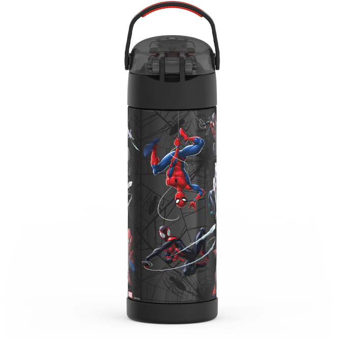 16oz FUNTAINER® WATER BOTTLE SPIDER-MAN - Image 5