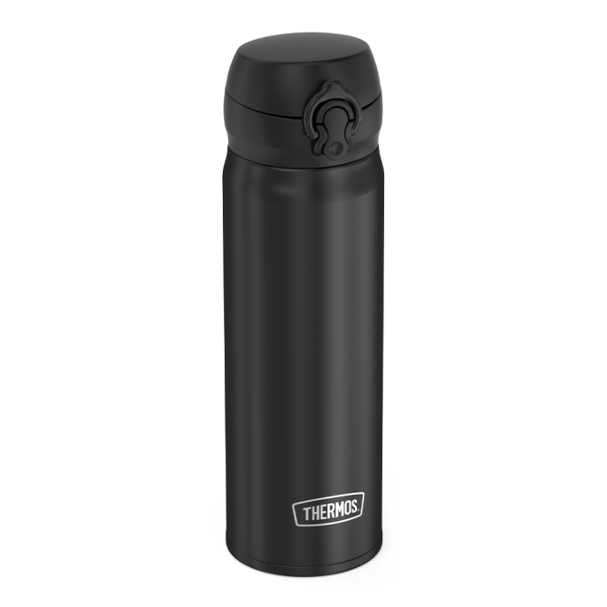 16oz STAINLESS STEEL DIRECT DRINK BOTTLE - BLACK - Image 4