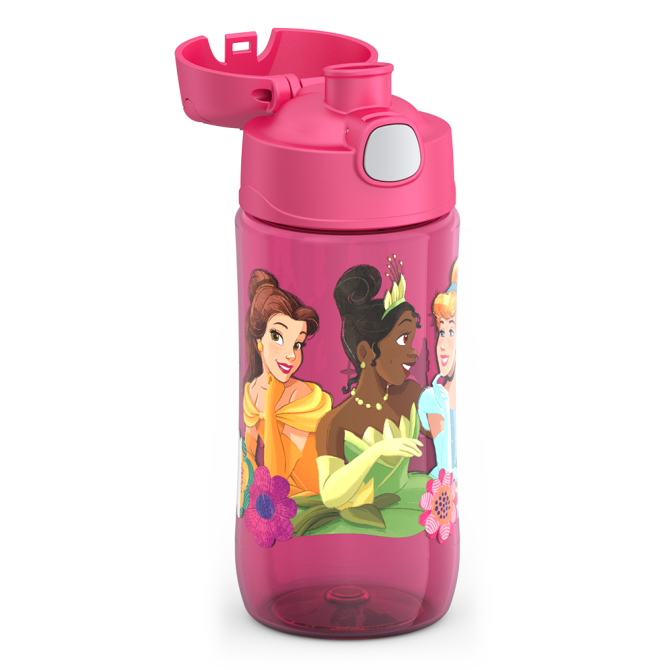 16oz THERMOS® KIDS WATER BOTTLE WITH SPOUT LID DISNEY PRINCESS - Image 5