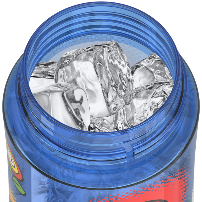 16oz THERMOS® KIDS WATER BOTTLE WITH SPOUT LID MARIO KART™ - Image 2