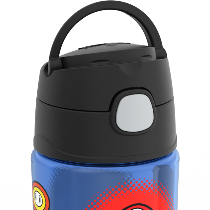 16oz THERMOS® KIDS WATER BOTTLE WITH SPOUT LID MARIO KART™ - Image 5