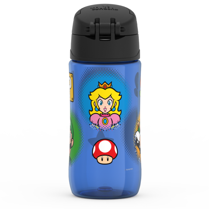 16oz THERMOS® KIDS WATER BOTTLE WITH SPOUT LID MARIO KART™ - Image 3