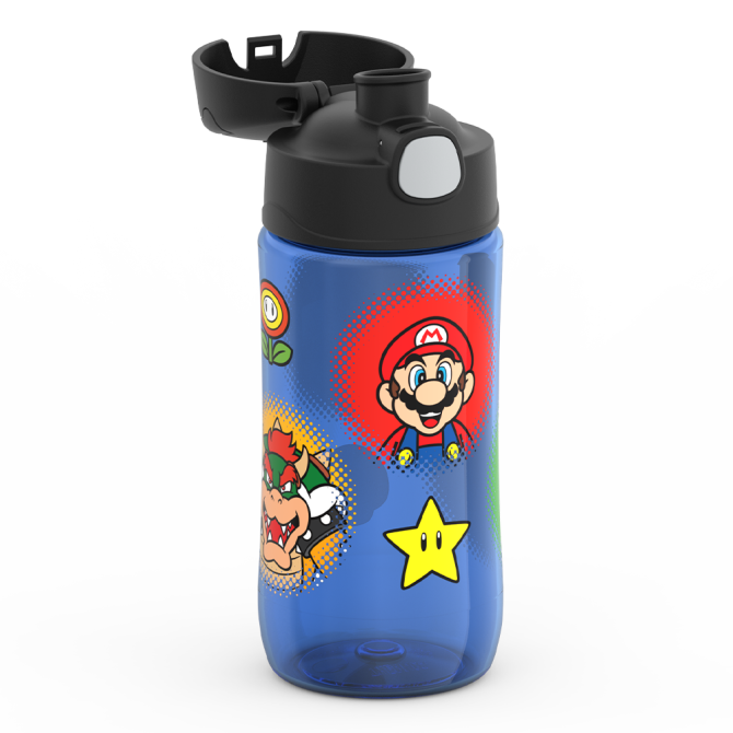 16oz THERMOS® KIDS WATER BOTTLE WITH SPOUT LID MARIO KART™ - Image 6
