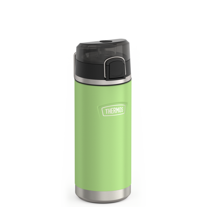 18oz ICON™ KIDS WATER BOTTLE WITH SPOUT LID - LIME - Image 5