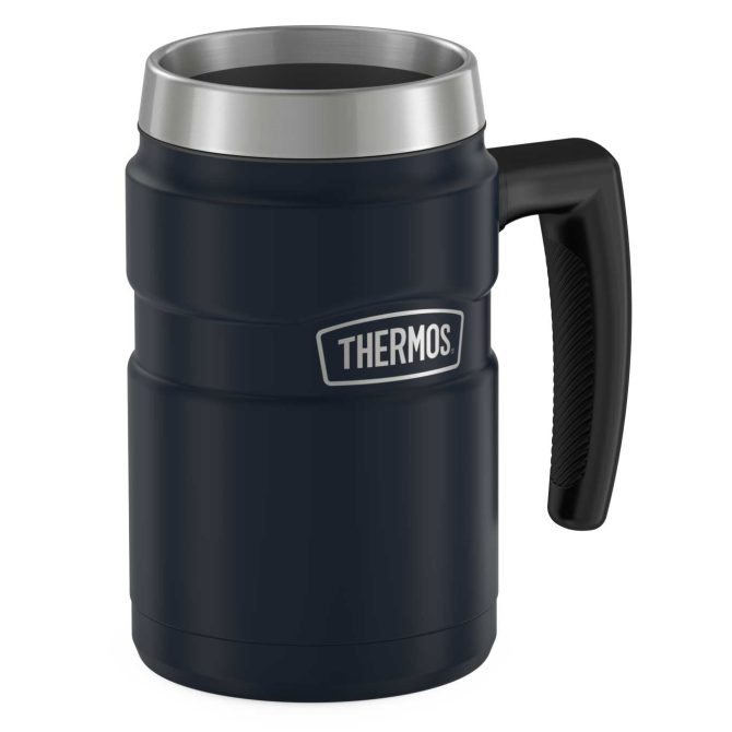 16oz STAINLESS KING™ COFFEE MUG - MIDNIGHT BLUE - Image 6