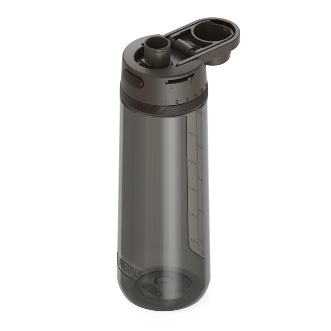 24oz ALTA HARD PLASTIC WATER BOTTLE - ESPRESSO BLACK - Image 8