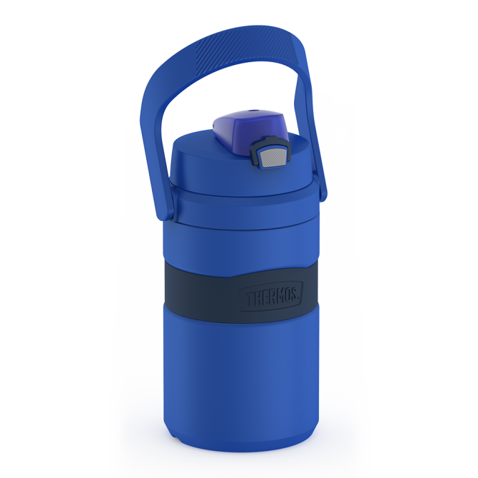 32oz INSULATED WATER BOTTLE - BLUE - Image 3