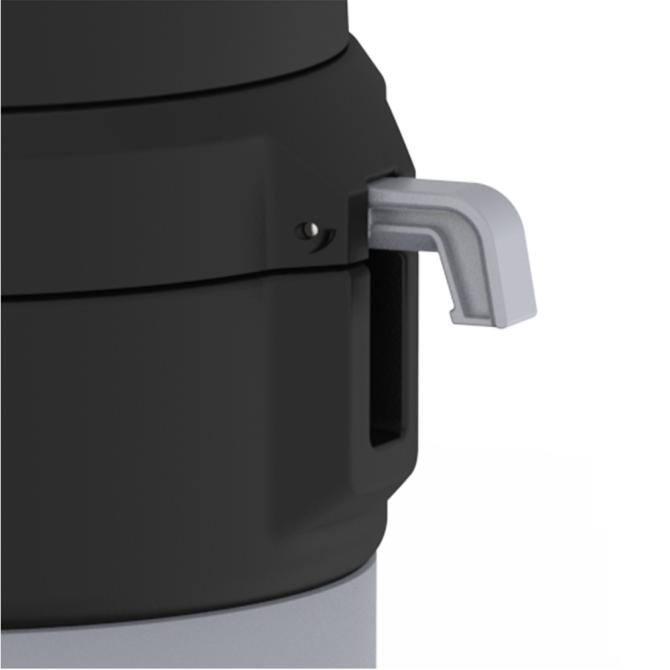 64oz INSULATED WATER BOTTLE - BLACK - Image 7