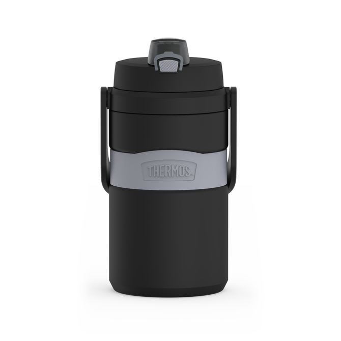 64oz INSULATED WATER BOTTLE - BLACK - Image 6