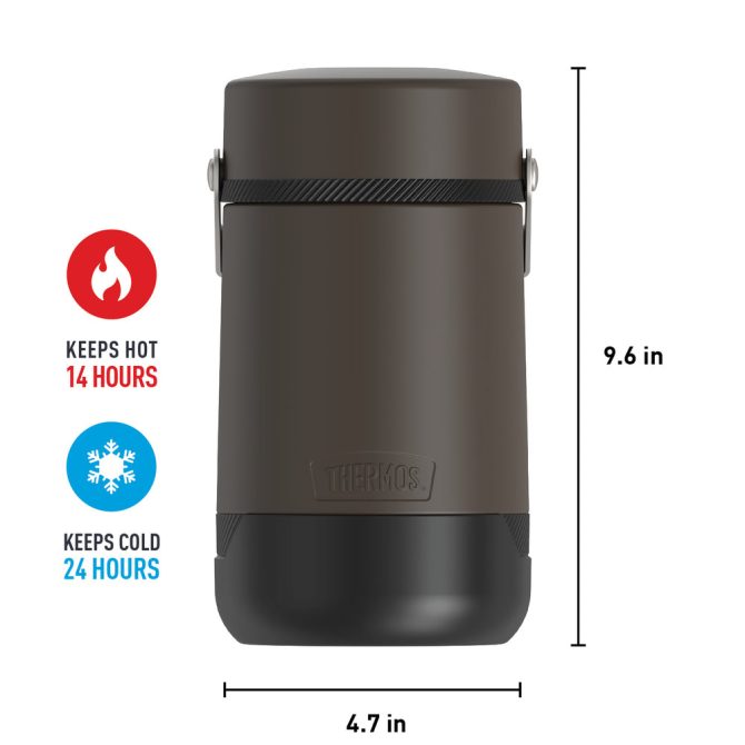 27oz ALTA FOOD JAR - ESPRESSO BLACK - Image 6