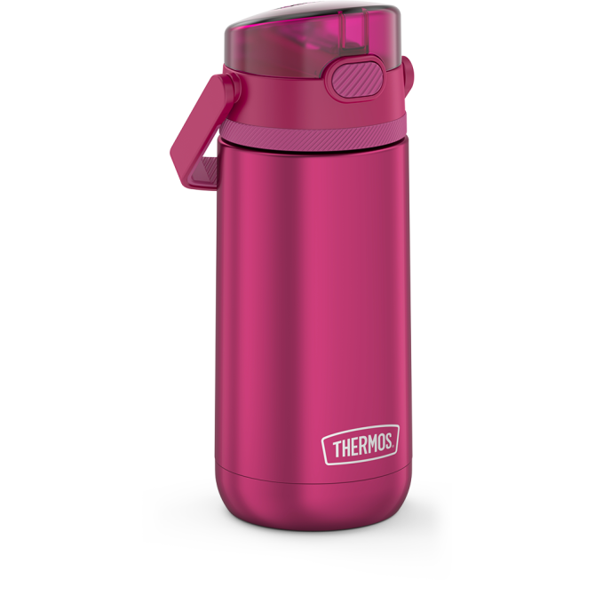 14oz STAINLESS STEEL WATER BOTTLE - GREY - Image 7